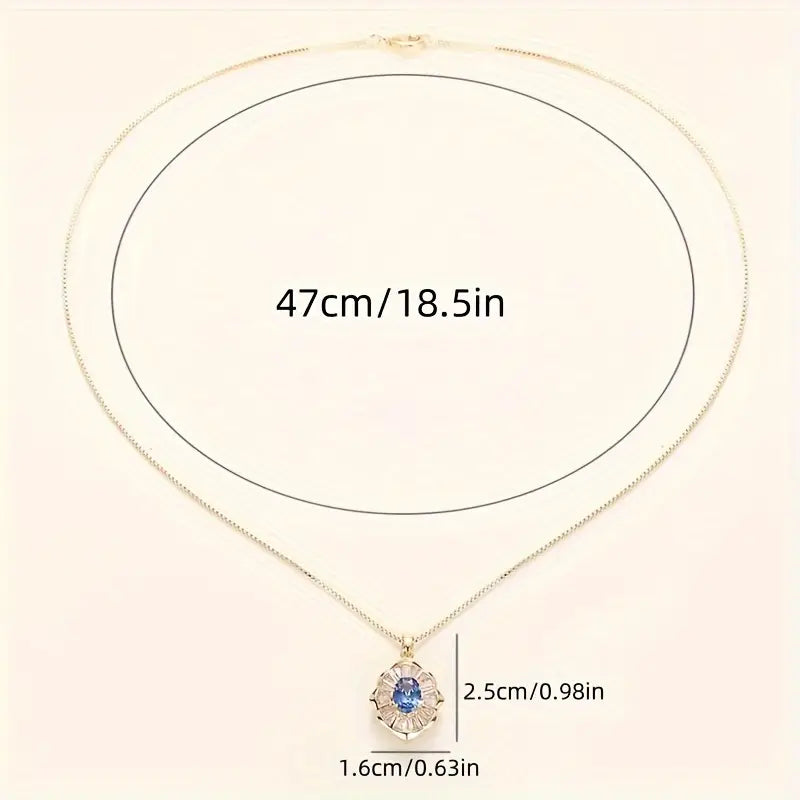 Златно колие Kavella Noctazure